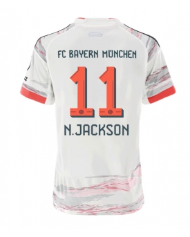Billige Fotballdrakt Bayern Munich Nicolas Jackson #11 Replika Bortedrakt Dame 2025-26 Kortermet Billige Fotballdrakt Bayern Munich Nicolas Jackson #11 Replika Bortedrakt Dame 2025-26 Kortermet